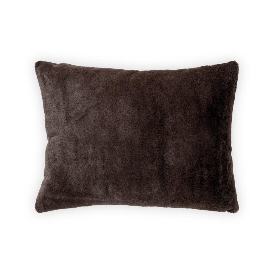 Elora sierkussen donkerbruin - 45 x 60 cm Elora sierkussen donkerbruin - 45 x 60 cm afbeelding 1