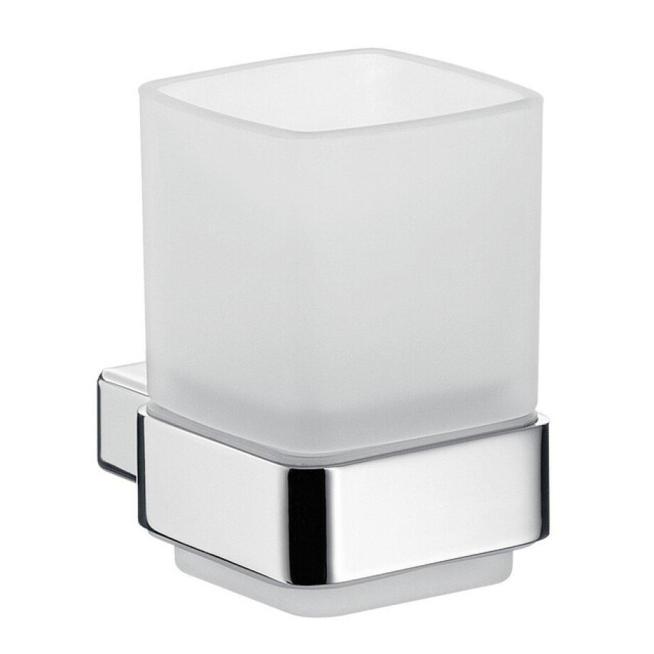 Emco Loft glashouder met glas chroom 052000100 Emco Loft glashouder met glas chroom 052000100 afbeelding 1