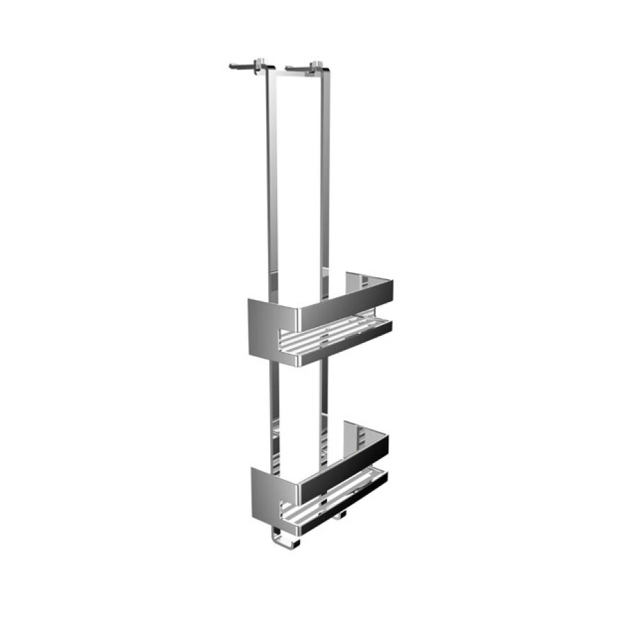 Emco System 2 etagère met 2 korven chroom 354500125 afbeelding 1