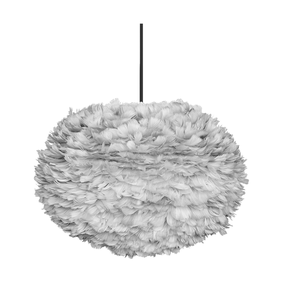 Eos Large hanglamp light grey - met koordset zwart - Ø 65 cm Eos Large hanglamp light grey - met koordset zwart - Ø 65 cm afbeelding 1