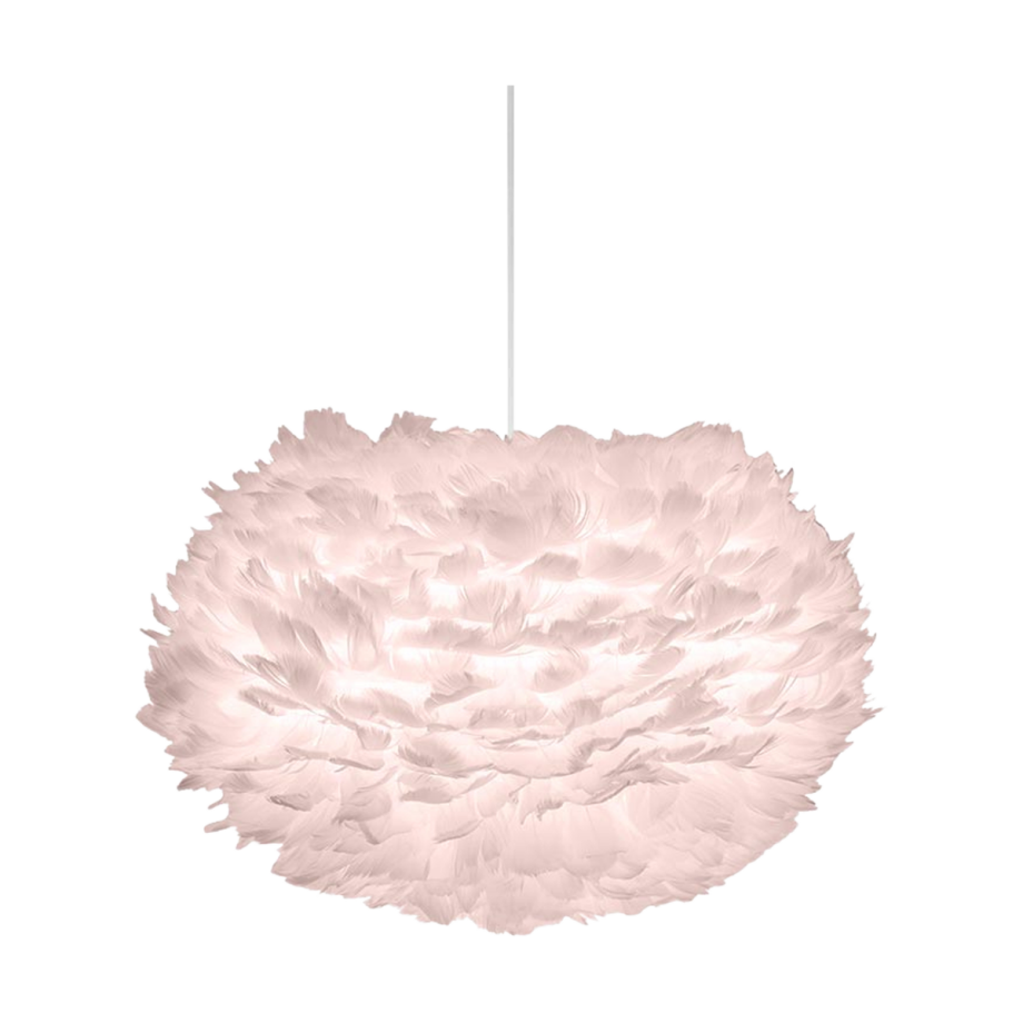 Eos Medium hanglamp light rose - met koordset wit - Ø 45 cm Eos Medium hanglamp light rose - met koordset wit - Ø 45 cm afbeelding 1