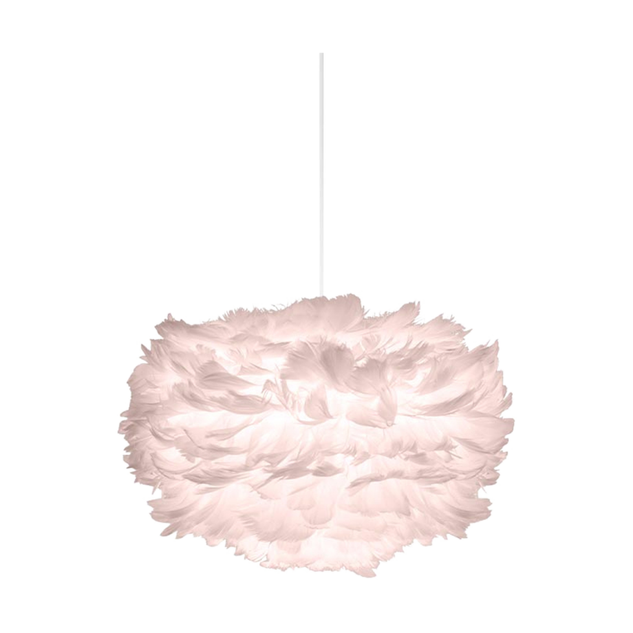 Eos Mini hanglamp light rose - met koordset wit - Ø 35 cm afbeelding 1