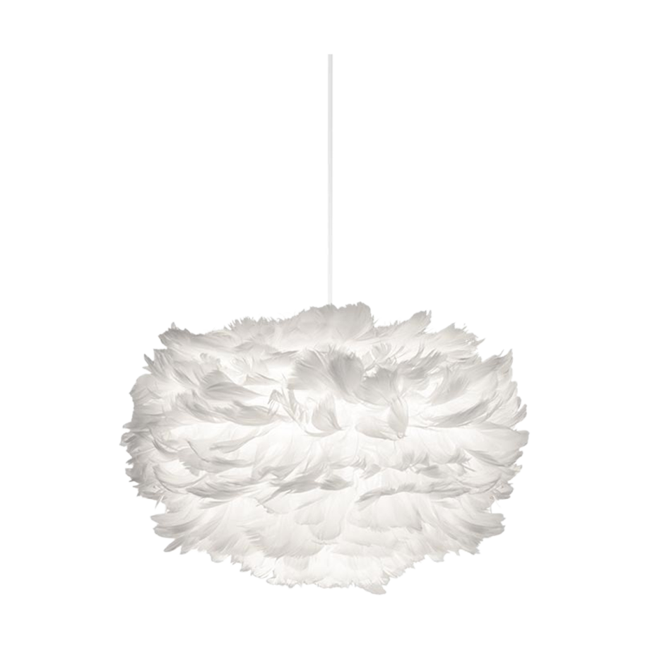 Eos Mini hanglamp white - met koordset wit - Ø 35 cm afbeelding 1