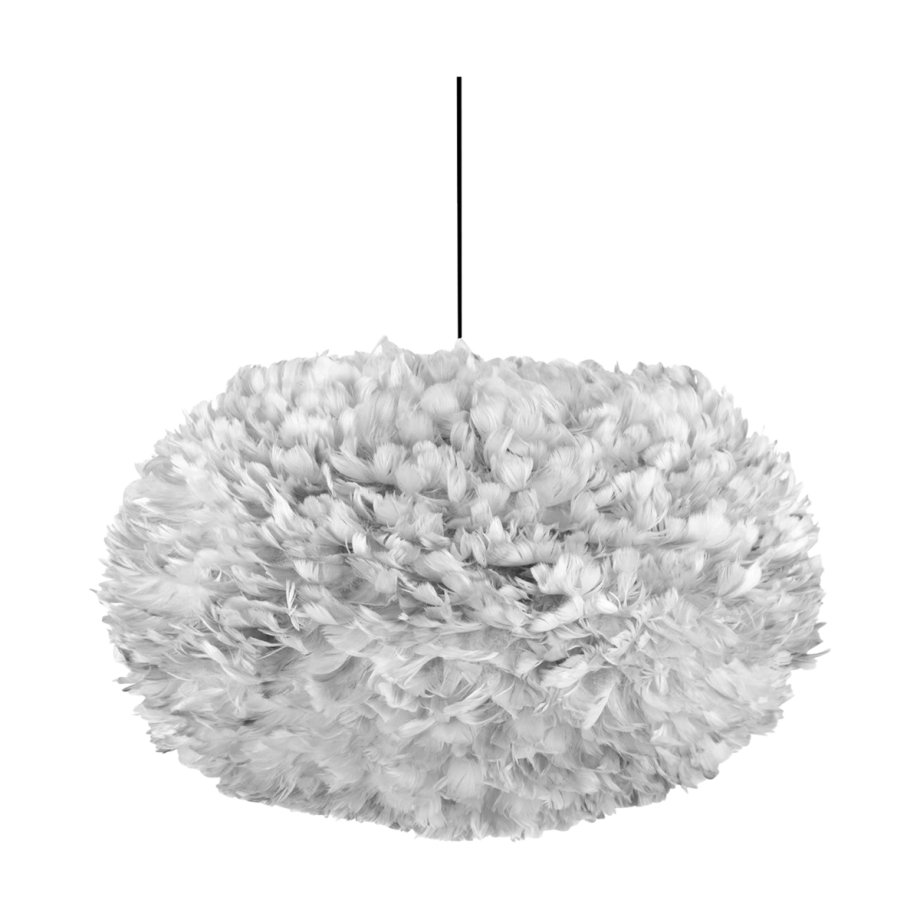 Eos X-large hanglamp light grey - met koordset zwart - Ø 75 cm afbeelding 1