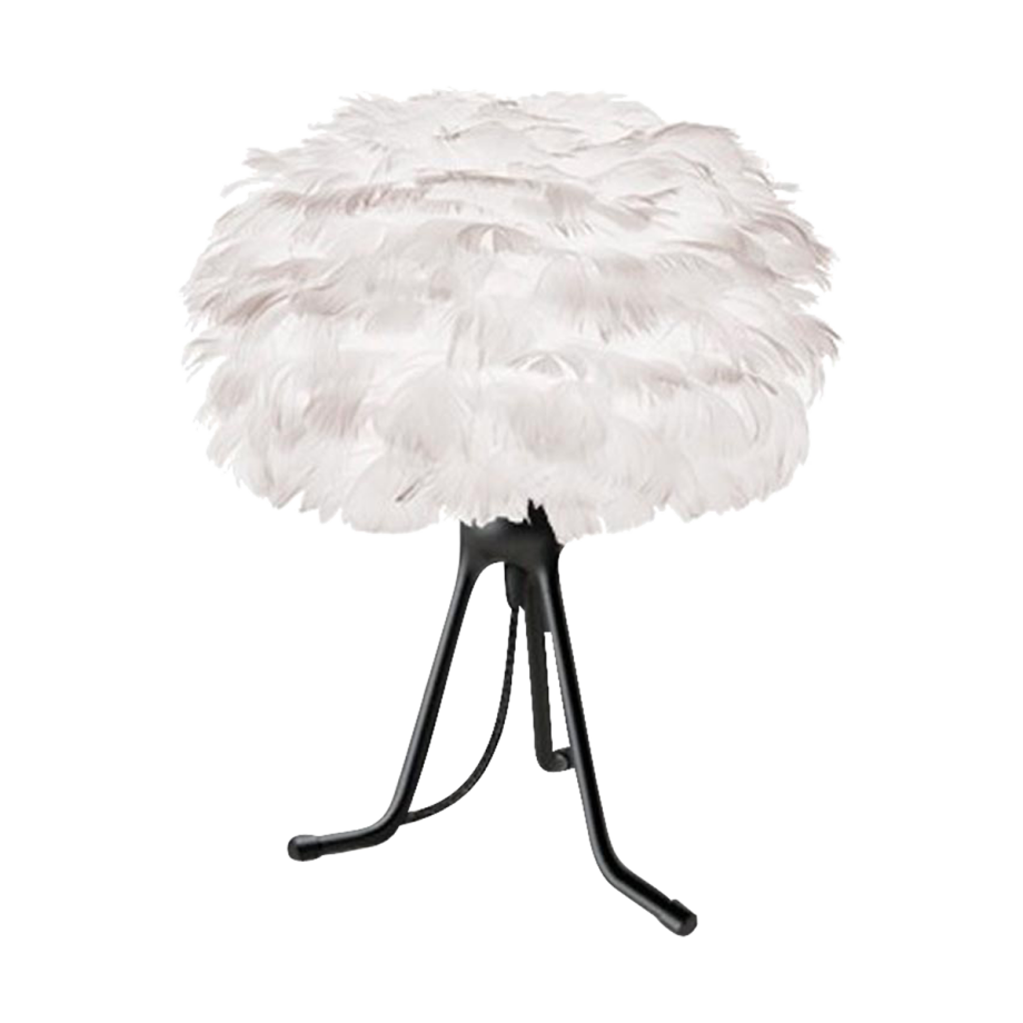 Eos Micro tafellamp white - met verstelbare tafelstandaard zwart - Ø 22 cm Eos Micro tafellamp white - met verstelbare tafelstandaard zwart - Ø 22 cm afbeelding 1