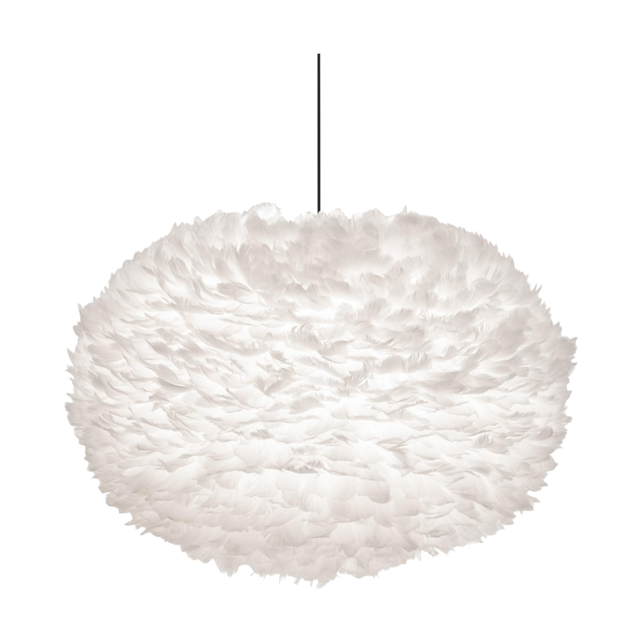 Eos X-large hanglamp white - met koordset zwart - Ø 75 cm afbeelding 1