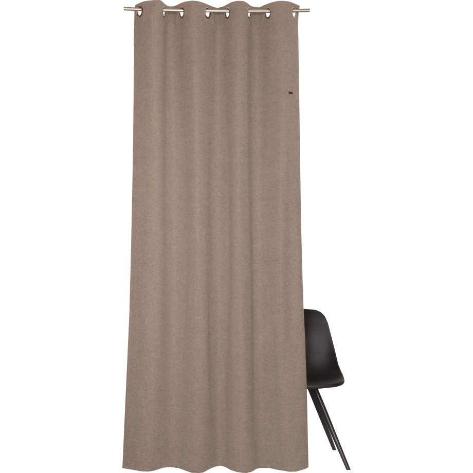 Esprit Gordijn Harp HxB: 250x140, ondoorzichtig, met leren label(BxH) 140 x 250 cm (1 stuk) afbeelding 1