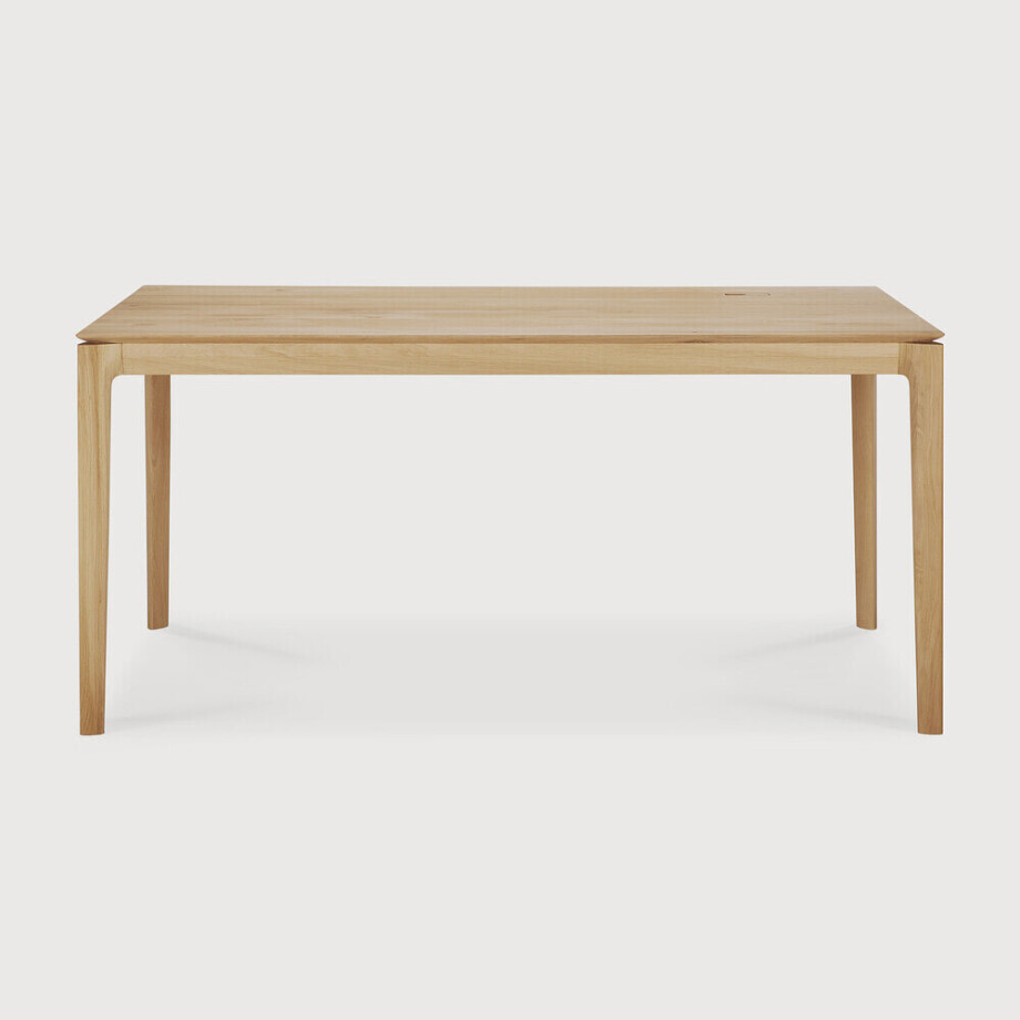 Ethnicraft Bureau 'Bok' Gevernist Eikenhout, 160 x 80cm afbeelding 