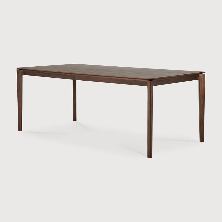 Ethnicraft Eettafel 'Bok' Gevernist Teakhout, 200 x 95cm afbeelding 1