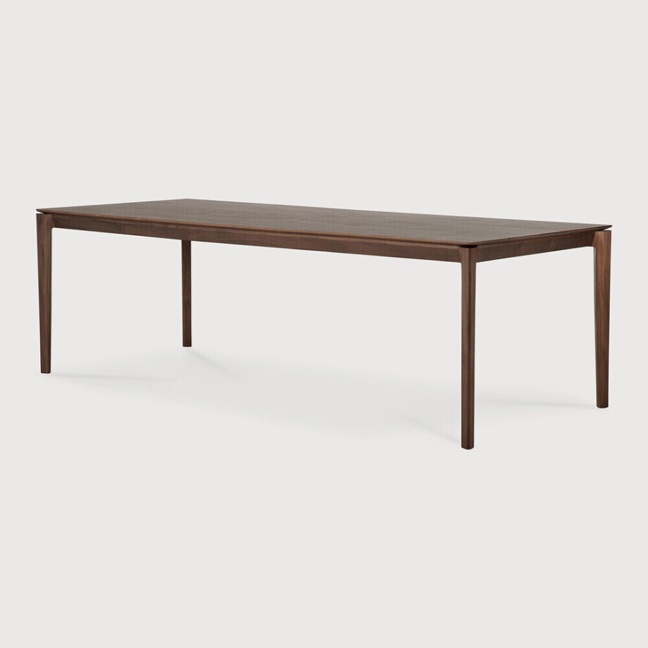 Ethnicraft Eettafel 'Bok' Gevernist Teakhout, 240 x 100cm afbeelding 1