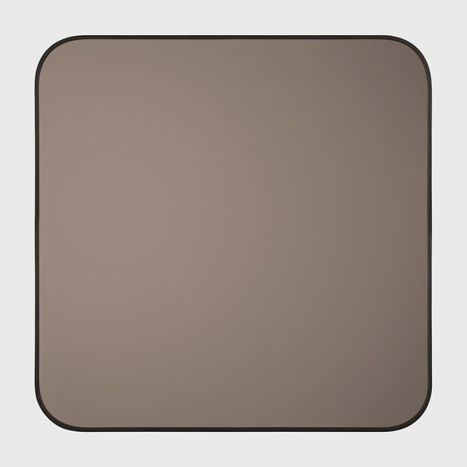 Ethnicraft Spiegel 'Camber' 90 x 90cm, kleur Brons afbeelding 