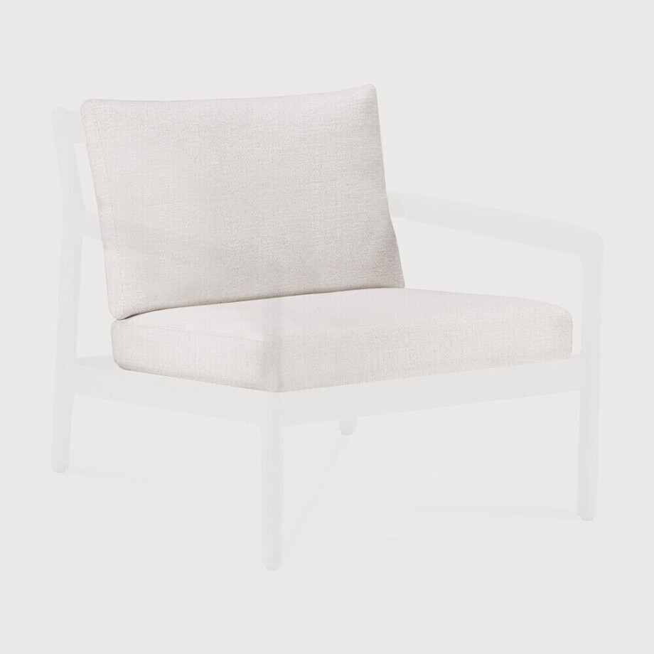 Ethnicraft Tuinkussen 'Jack' t.b.v. Outdoor Fauteuil Jack, kleur Off White afbeelding 1