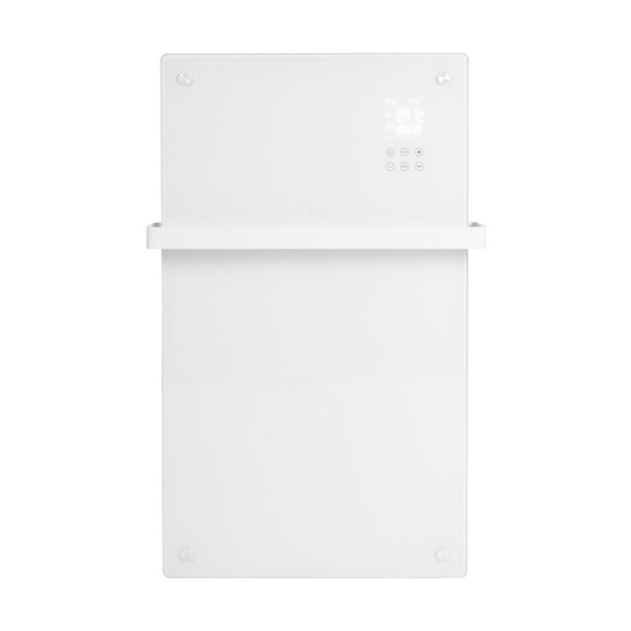Eurom Alutherm paneel - 81.5x43.8cm - IP24 - 1200watt - wifi - wand- Verticaal - metaal/glas - wit 361254 Eurom Alutherm paneel - 81.5x43.8cm - IP24 - 1200watt - wifi - wand- Verticaal - metaal/glas - wit 361254 afbeelding 1