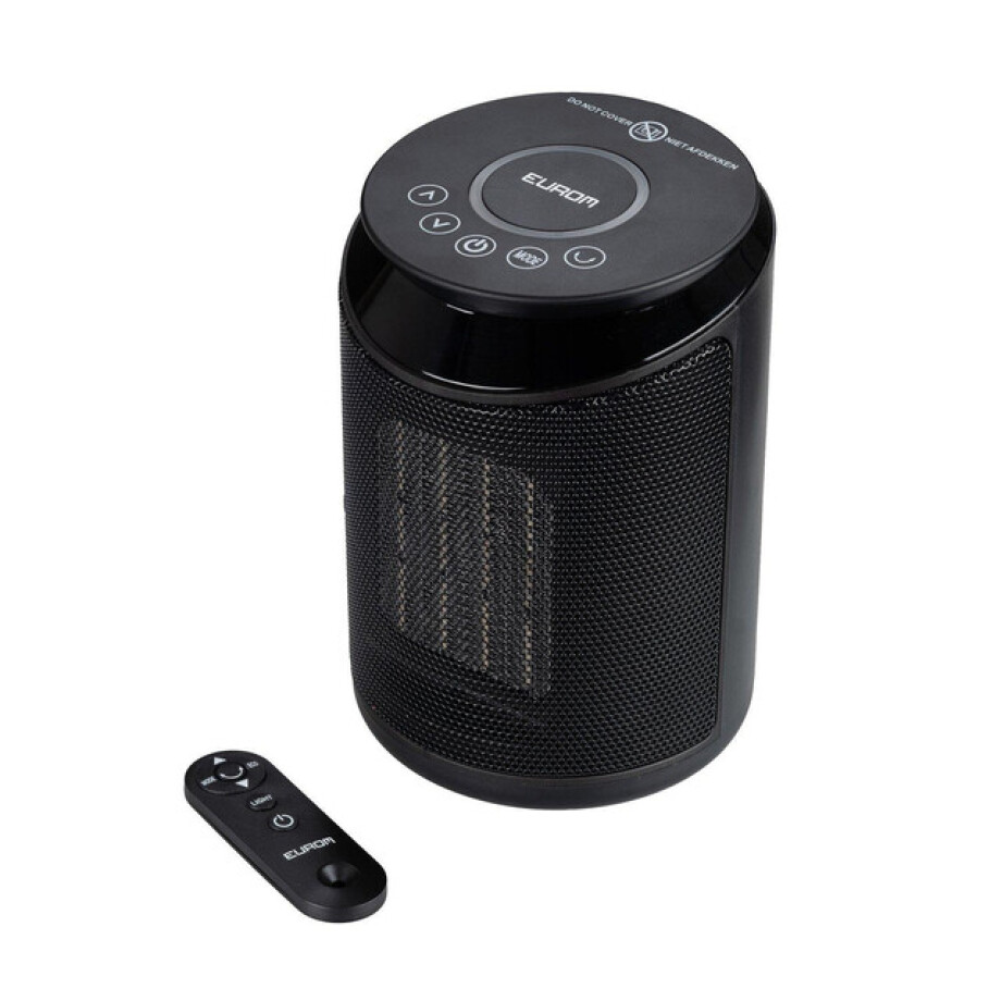 Eurom Hot Shot 2000 WiFi Keramische Kachel 2000watt 17.3x17.3x25.8cm Zwart 342741 afbeelding 1