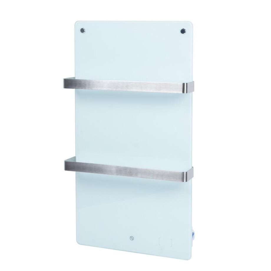 Eurom Sani 400 Comfort Infraroodpaneel badkamer 83.5x48.1cm Wifi 400watt Glas Wit 350067 Eurom Sani 400 Comfort Infraroodpaneel badkamer 83.5x48.1cm Wifi 400watt Glas Wit 350067 afbeelding 1