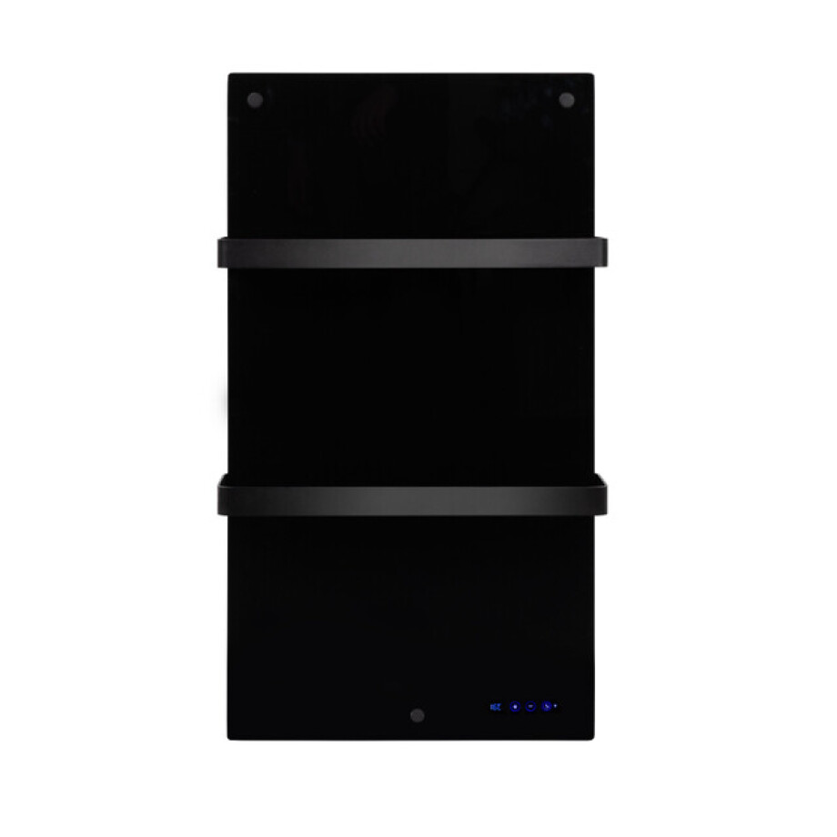 Eurom Sani 400 Comfort Infraroodpaneel badkamer 83.5x48.1cm Wifi 400watt Glas Zwart 350135 Eurom Sani 400 Comfort Infraroodpaneel badkamer 83.5x48.1cm Wifi 400watt Glas Zwart 350135 afbeelding 1