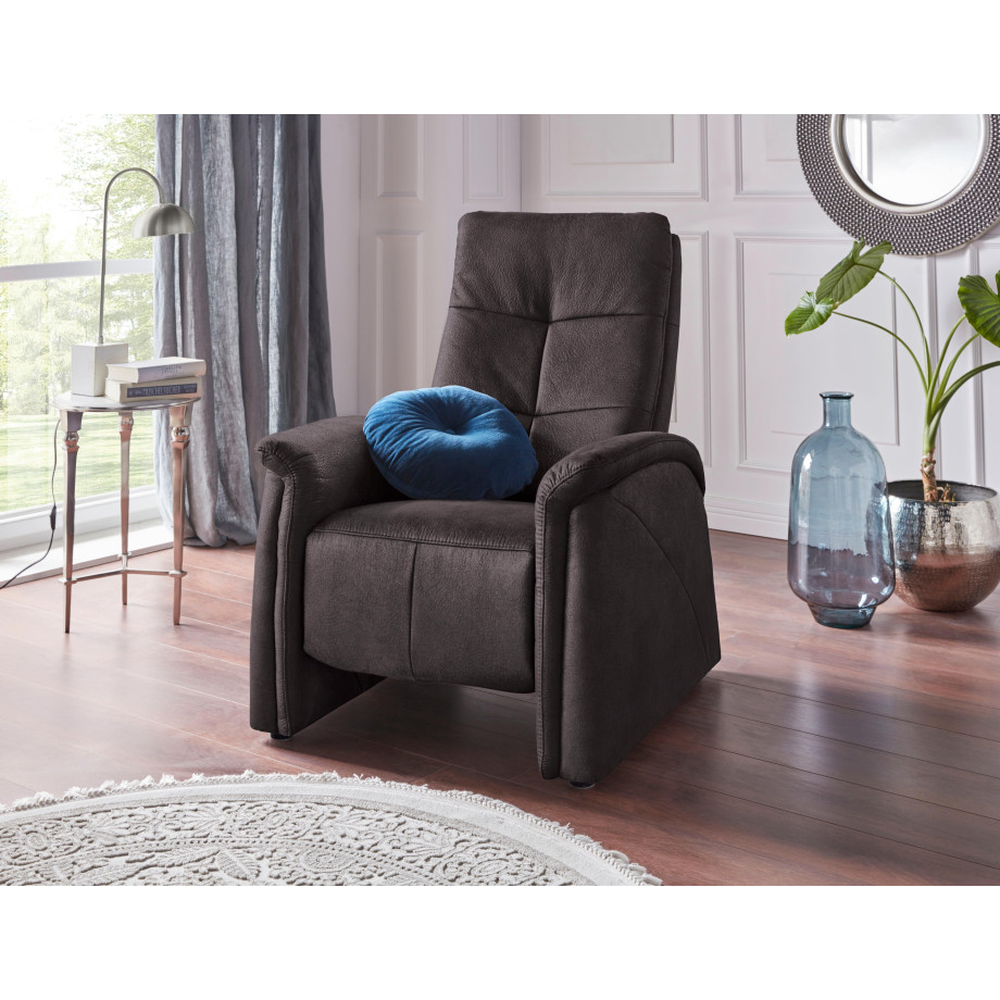 exxpo - sofa fashion Fauteuil Tivoli, hoge rugleuningstoel, relaxstoel, bioscoopstoel, comfortabel (set) afbeelding 1