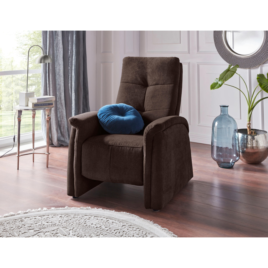 exxpo - sofa fashion Fauteuil Tivoli, hoge rugleuningstoel, relaxstoel, bioscoopstoel, comfortabel (set) afbeelding 1