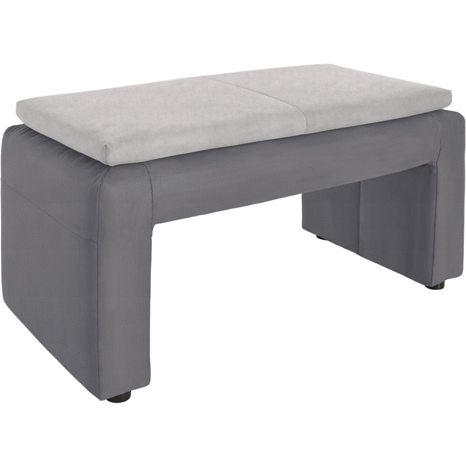 exxpo - sofa fashion Hocker Breedte 100 cm afbeelding 1