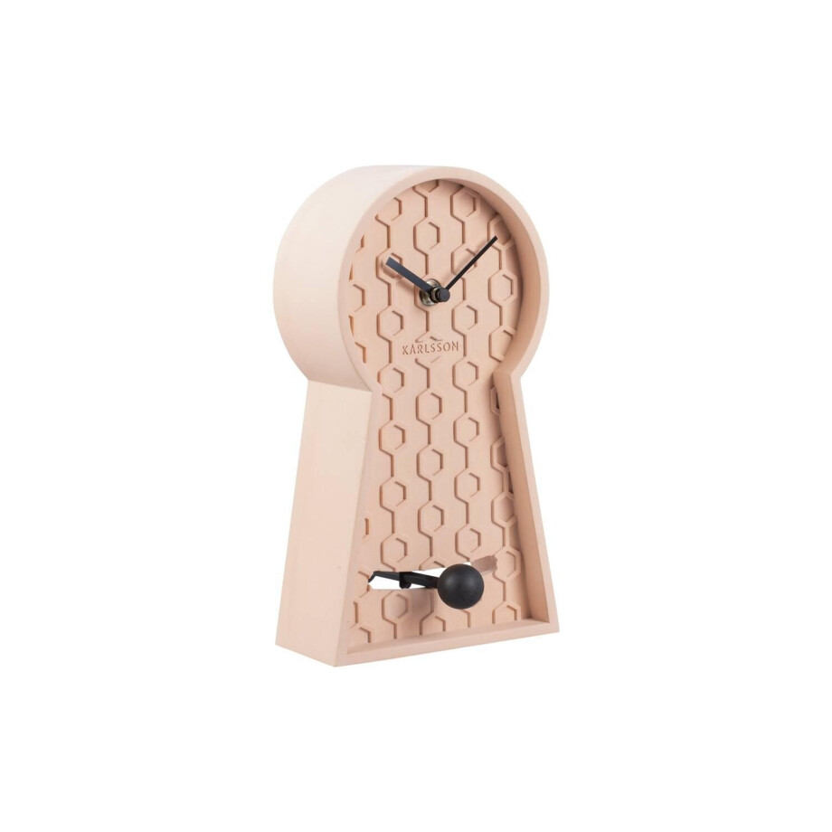 Tafelklok Honeycomb met pendulum | KARLSSON afbeelding 1