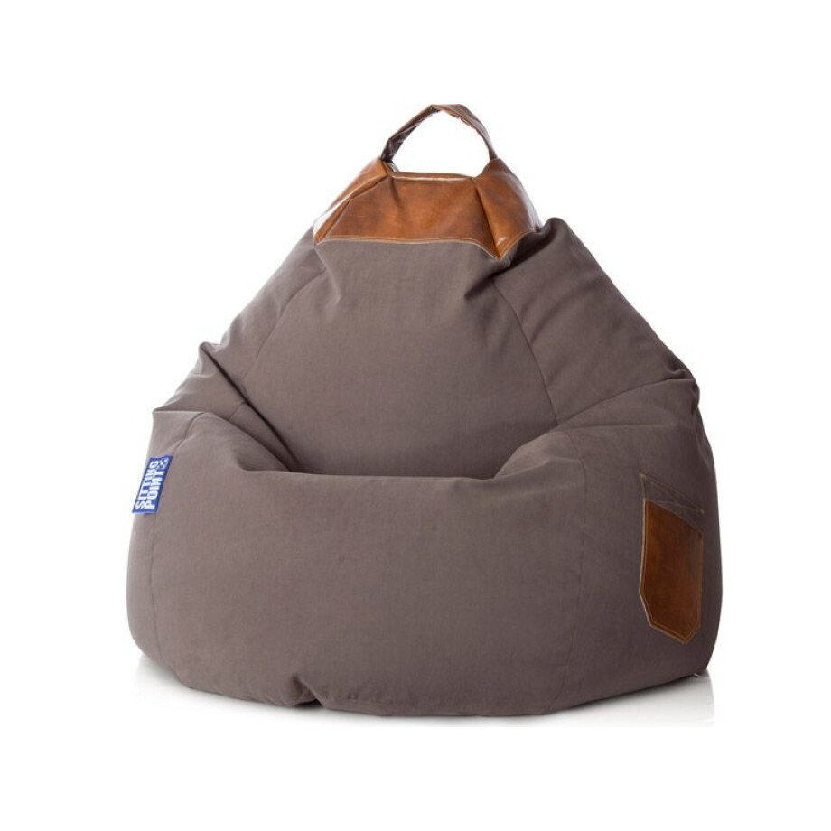 SITTING POINT Zitzak BeanBag Jamie (Bruin, XXL (300 l)) SITTING POINT Zitzak BeanBag Jamie (Bruin, XXL (300 l)) afbeelding 1