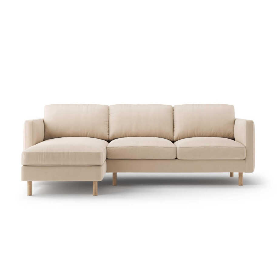 Hoekbank Eden links velvet | Micadoni Hoekbank Eden links velvet | Micadoni afbeelding 1