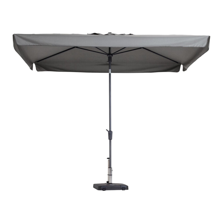 Madison Parasol Delos Luxe Light Grey 200 x 300 cm Madison Parasol Delos Luxe Light Grey 200 x 300 cm afbeelding