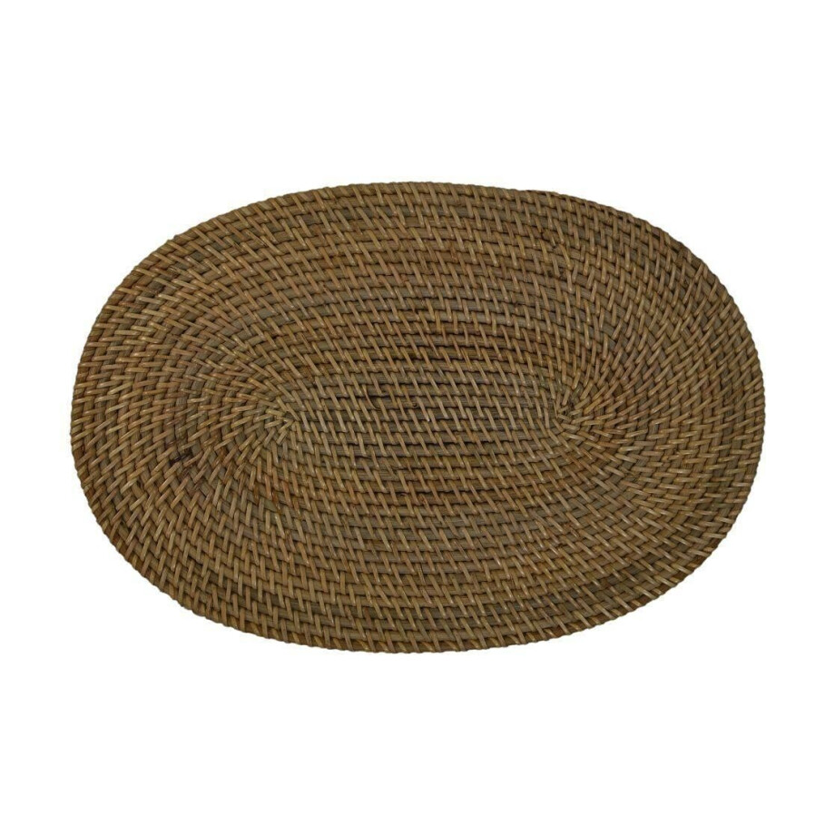 Set van 4 ovale placemats Tim | HSM Collection afbeelding 1