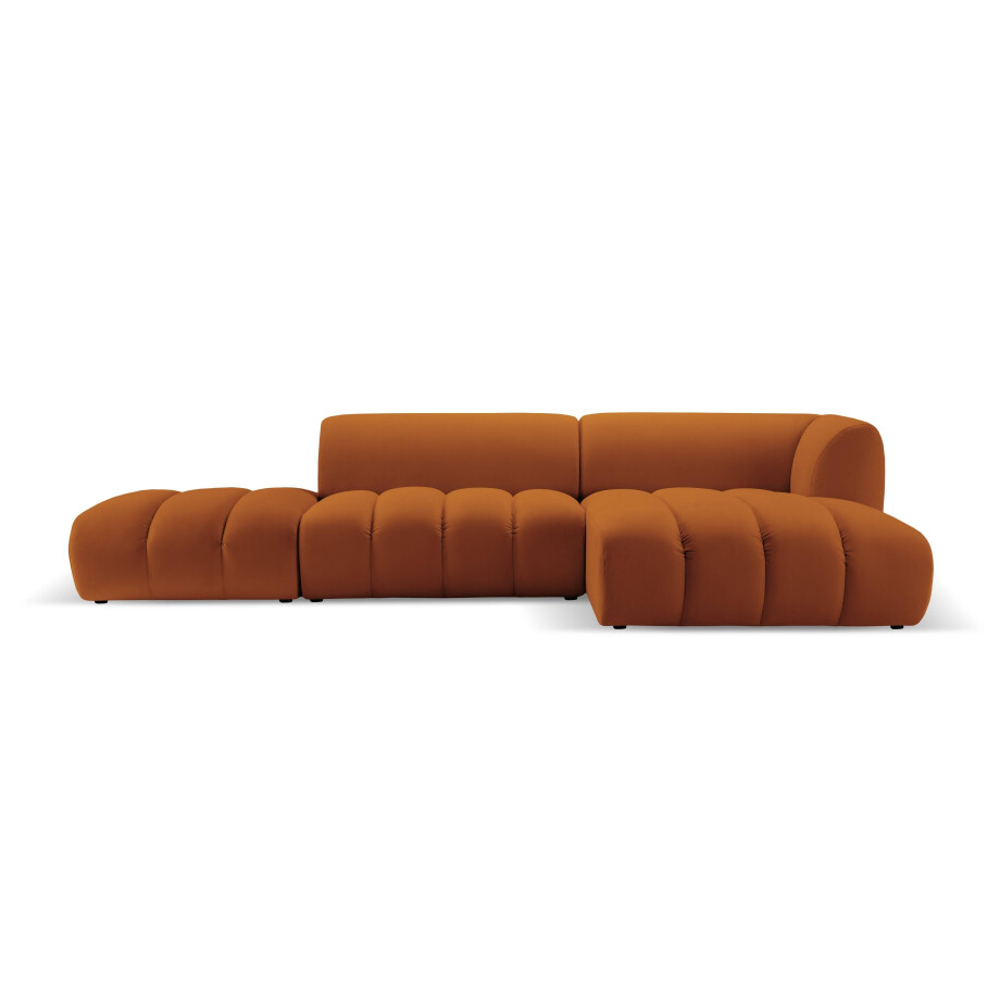 5-zits hoekbank Harry open rechts velvet | Micadoni afbeelding 1