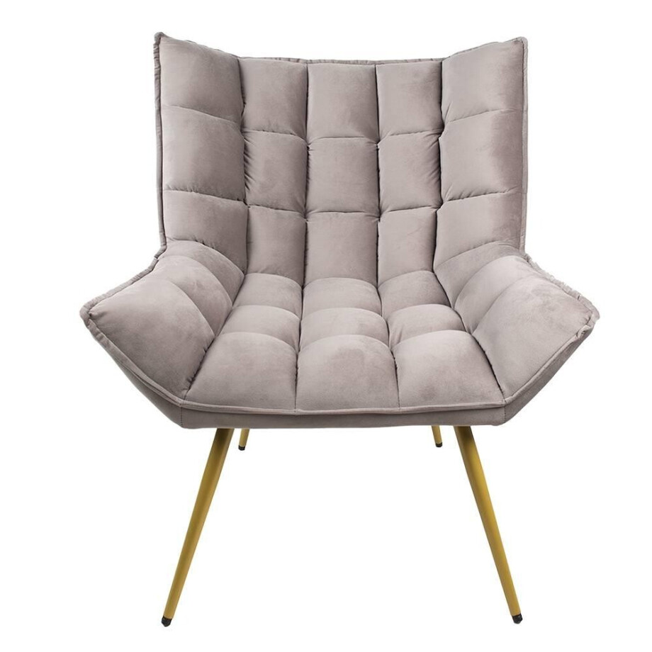 Fauteuil Granger velvet | Clayre & Eef afbeelding 1