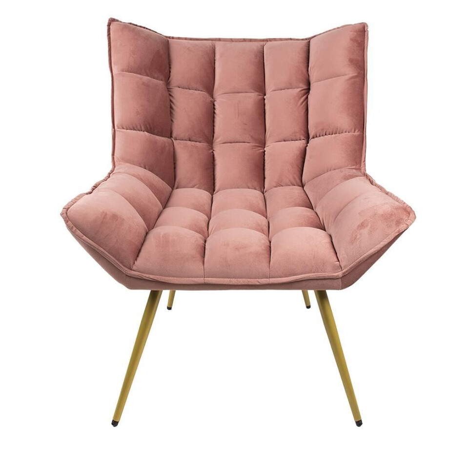Fauteuil Granger velvet | Clayre & Eef afbeelding 1