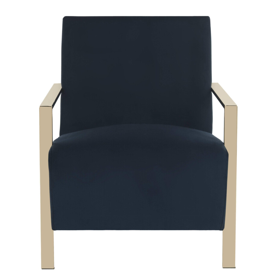 Fauteuil Lennard velvet | Safavieh Fauteuil Lennard velvet | Safavieh afbeelding 1