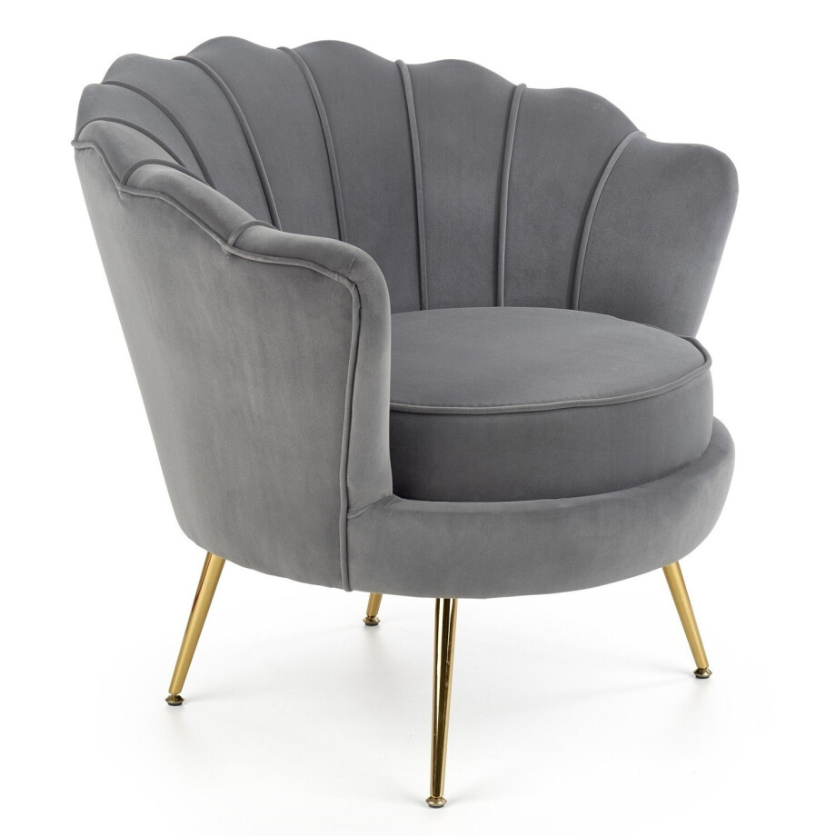 Fauteuil Amorinito 83 cm breed grijs Fauteuil Amorinito 83 cm breed grijs afbeelding 1
