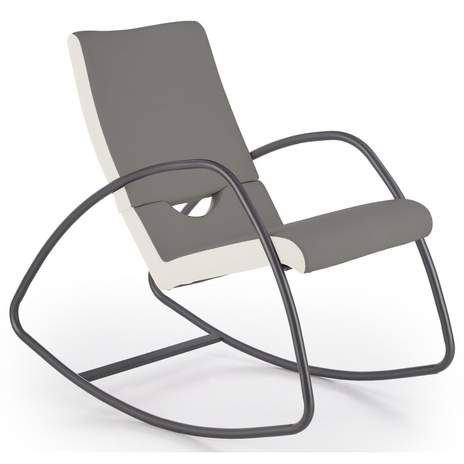 Fauteuil Balance in grijs met wit Fauteuil Balance in grijs met wit afbeelding 1