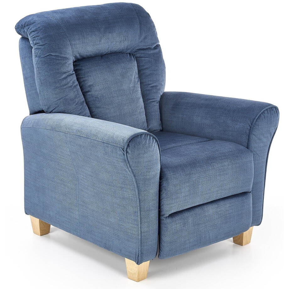 Fauteuil Bard in donkerblauw Fauteuil Bard in donkerblauw afbeelding 1