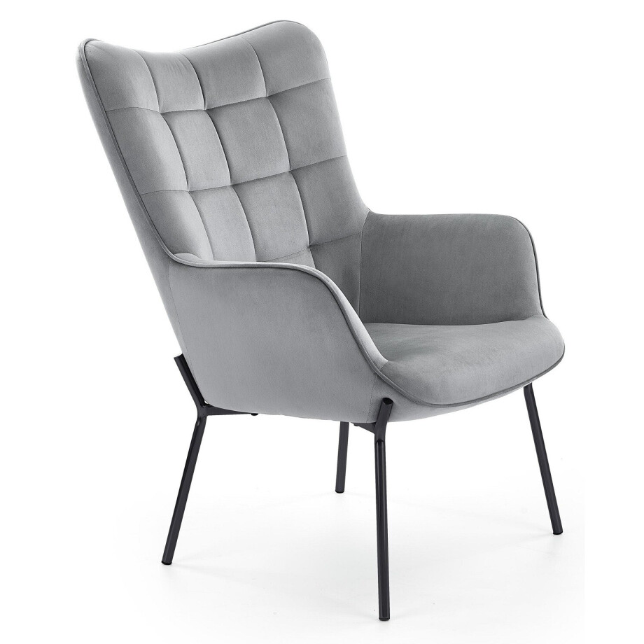 Fauteuil Castel in grijs Fauteuil Castel in grijs afbeelding 1