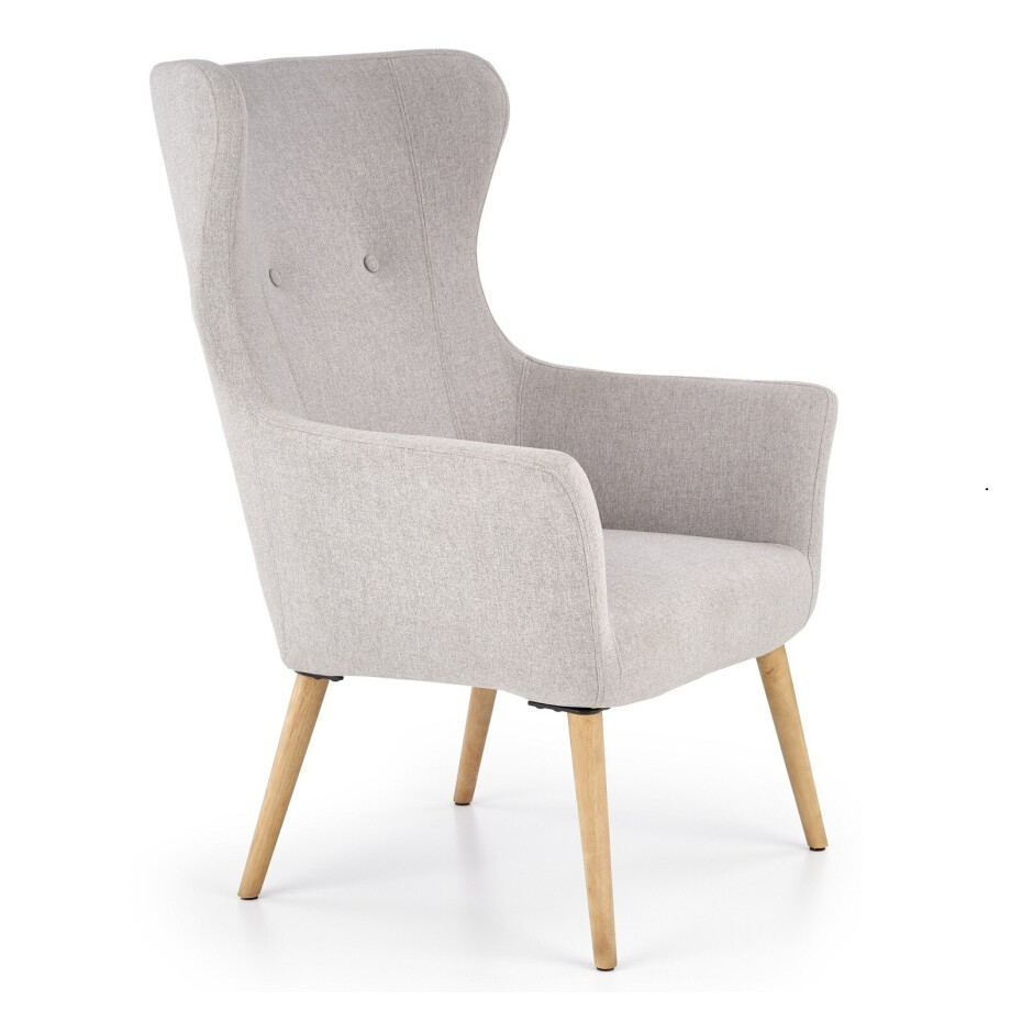 Fauteuil Cotto in lichtgrijs Fauteuil Cotto in lichtgrijs afbeelding 1