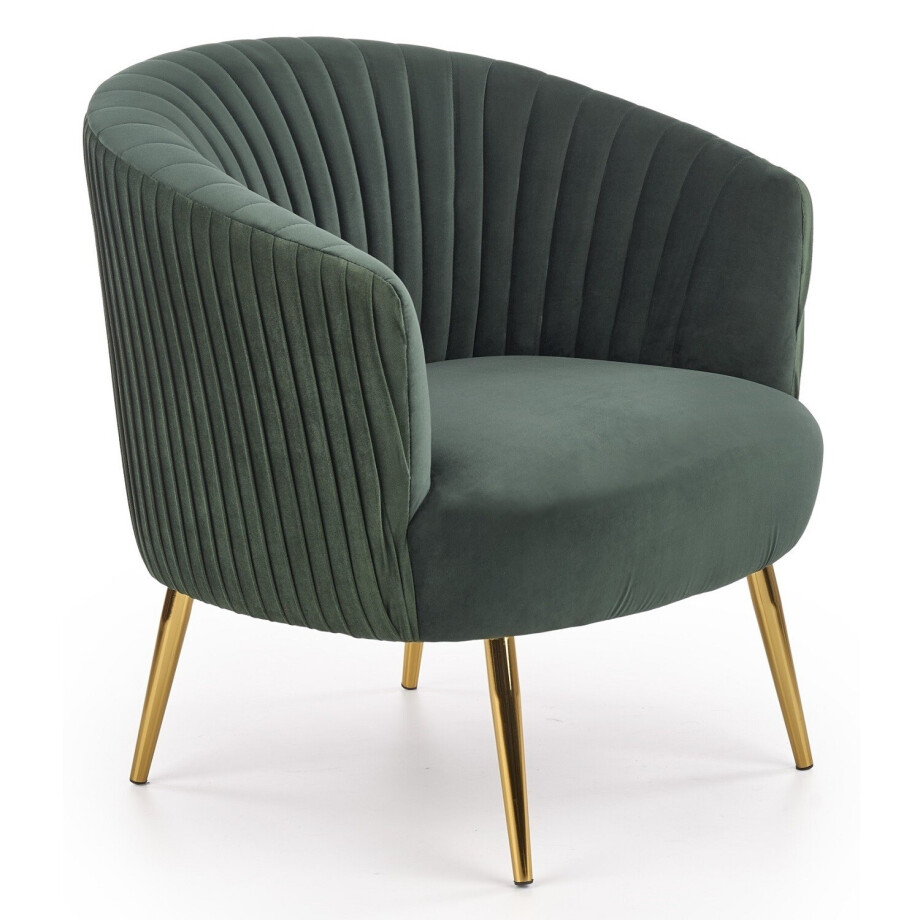 Fauteuil Crown in groen Fauteuil Crown in groen afbeelding 1