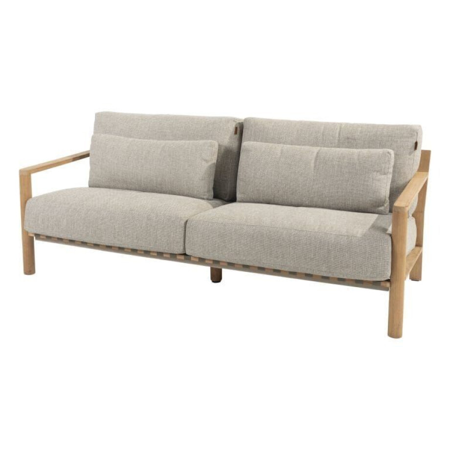 4 Seasons Outdoor Loungebank Lucas Teak afbeelding 