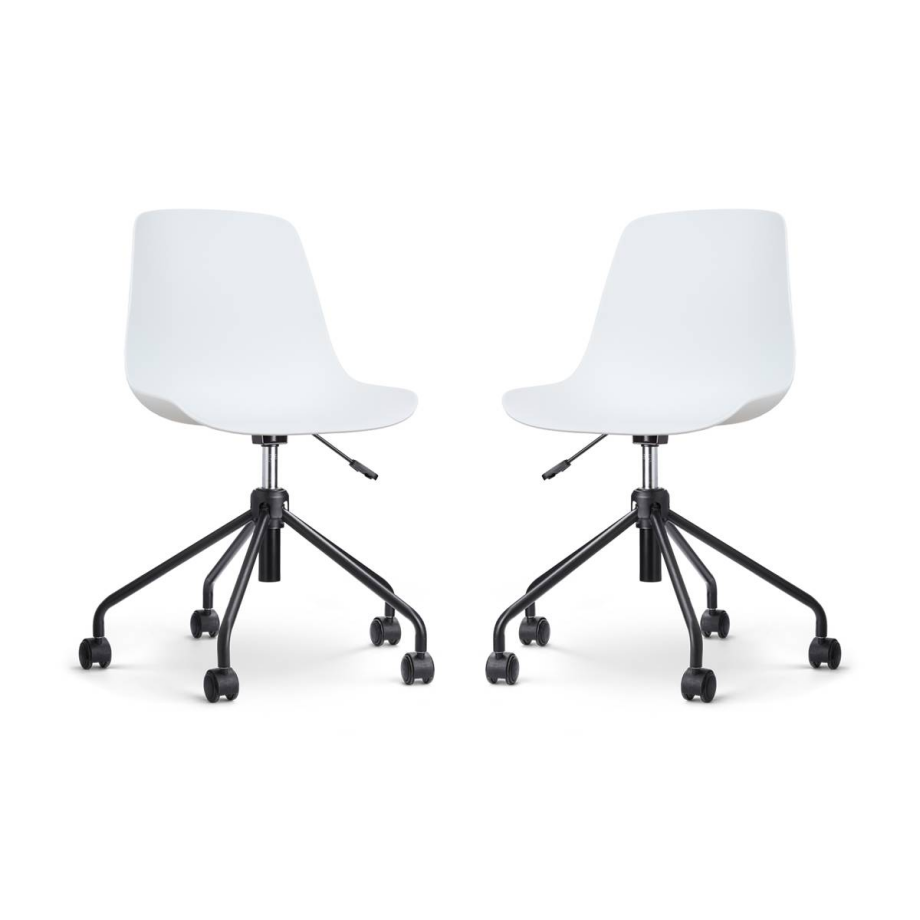Set van 2 bureaustoelen Nout-Pip | Nolon Set van 2 bureaustoelen Nout-Pip | Nolon afbeelding 1