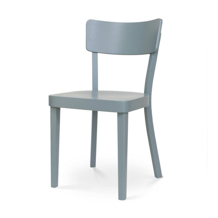 Fergus houten eetkamerstoel blauw afbeelding 1