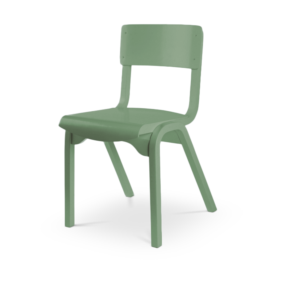 Fern houten eetkamerstoel lichtgroen Fern houten eetkamerstoel lichtgroen afbeelding 1