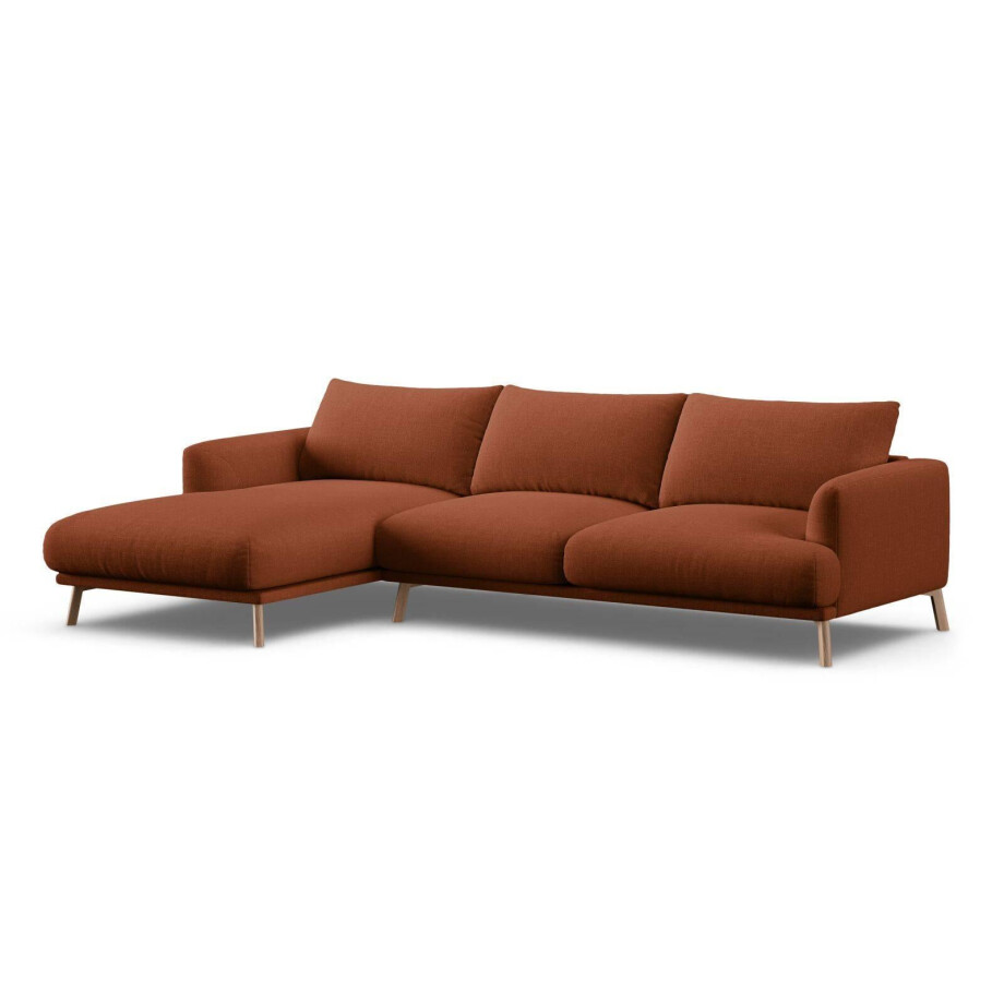 Hoekbank Naomi links chenille | Micadoni Home afbeelding 1