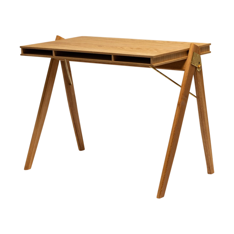 Field Bureau Desk - Hout - B95 x H75 cm afbeelding 1