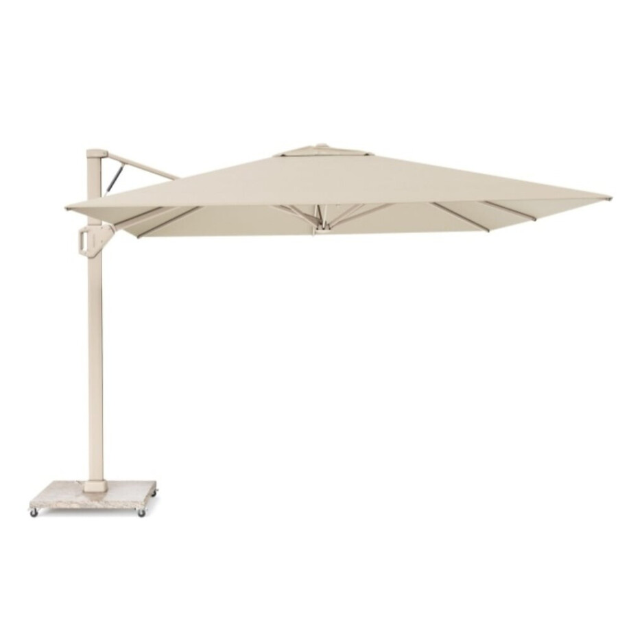 Beaufort zweefparasol - premium doek | 320x320cm  | Champagne/Sandstone afbeelding 1