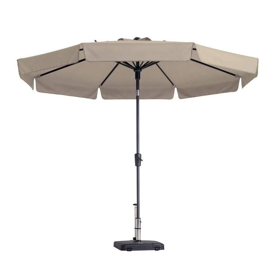 Flores stokparasolØ 300cm | ecru afbeelding 1