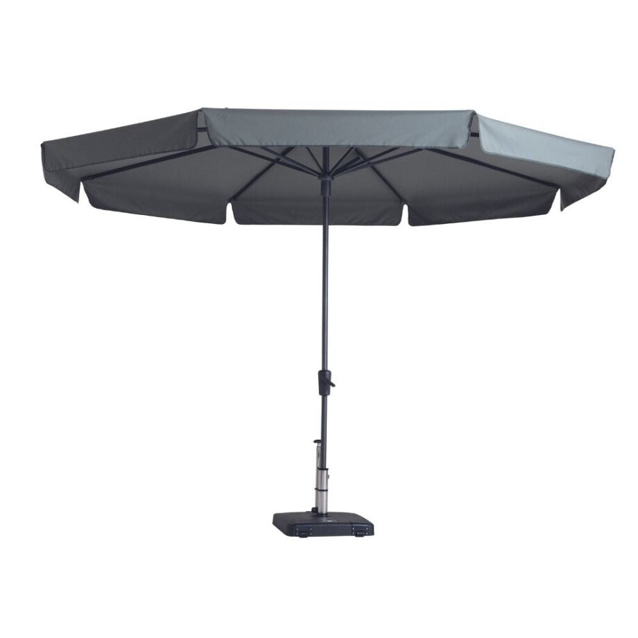 Syros luxe parasolØ350cm | lichtgrijs afbeelding 1