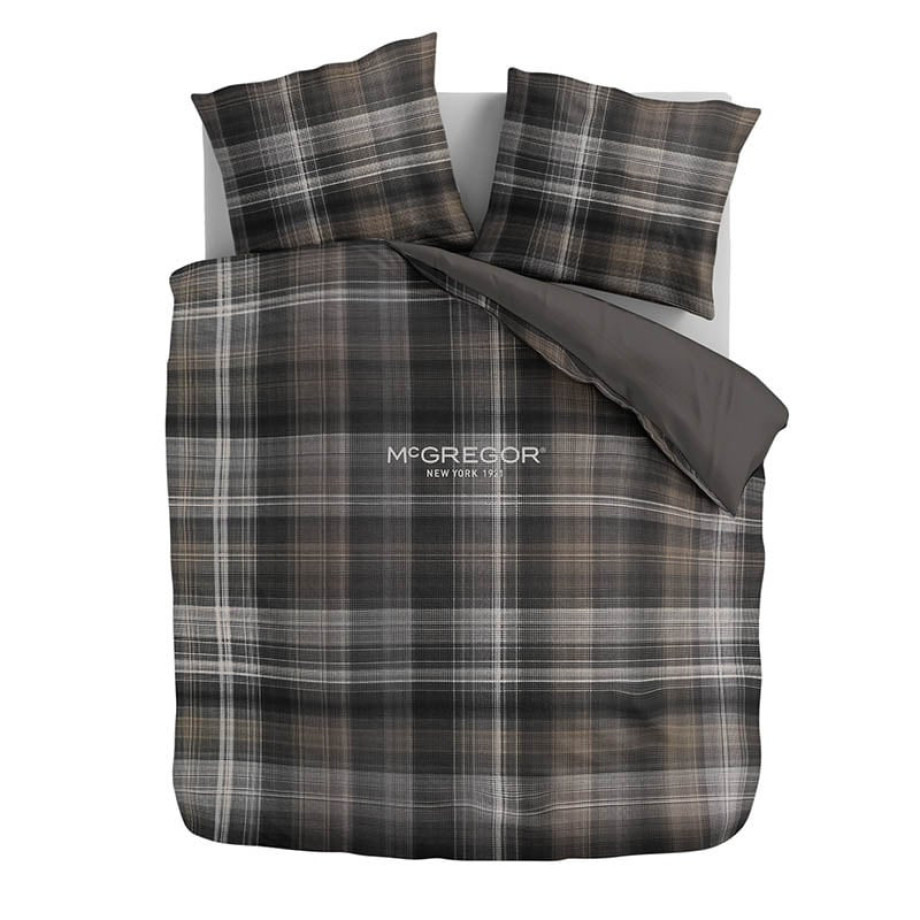 Dekbedovertrek Chestnut Plaid - (2200x2502 cm) - Meerkleurig Katoen-satijn - Dessin: Ruiten - McGregor - Dekbed-Discounter.nl afbeelding 1