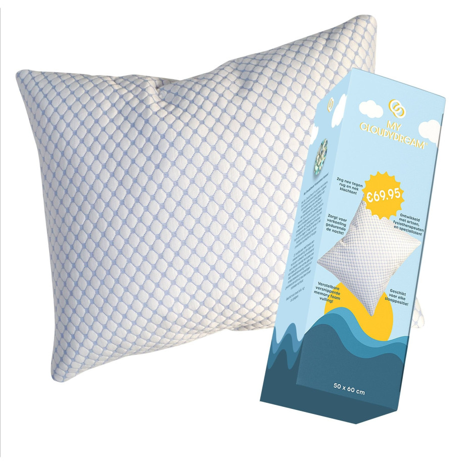 Hoofdkussen - Cloud Dream Pillow - Geschikt Voor Rug-, Buik- En Zijslaper - Dekbed-Discounter.nl afbeelding 1