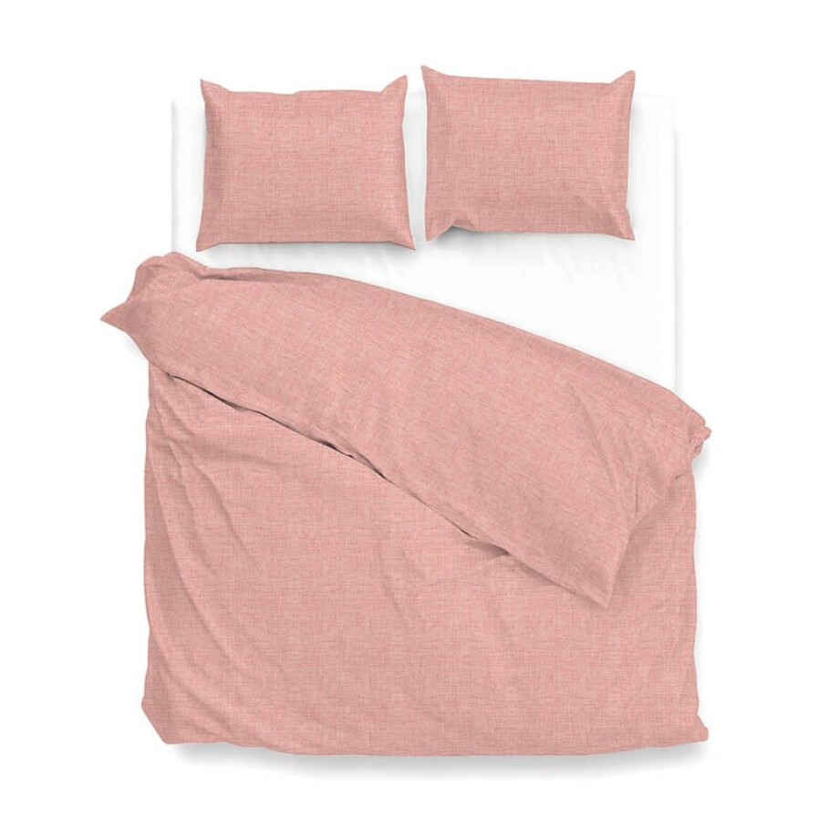 Dekbedovertrek Katoen - Lits-Jumeaux (240x220 cm) - Rood Katoen - Dessin: Ruiten - Zo!Home - Dekbed-Discounter.nl afbeelding 